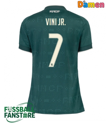 Real Madrid Vinicius Junior #7 Replik Auswärtstrikot Damen 2026-27 Kurzarm